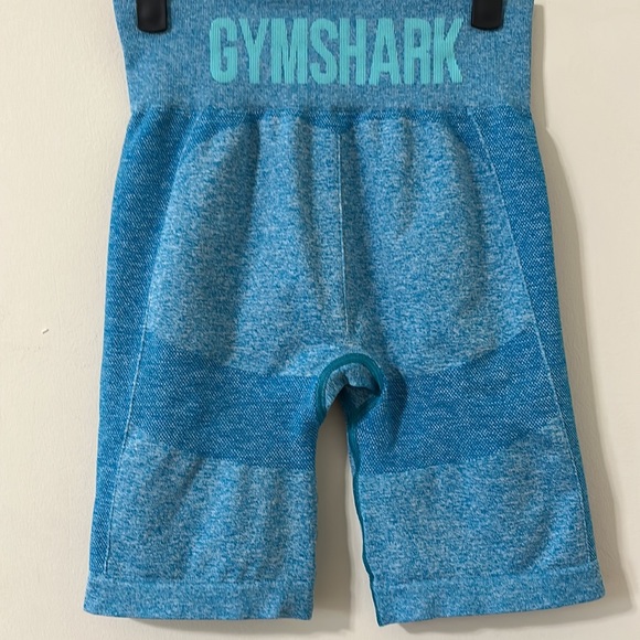 Gymshark Flex Cycling Bike Shorts Blue Size Medium - Picture 9 of 10